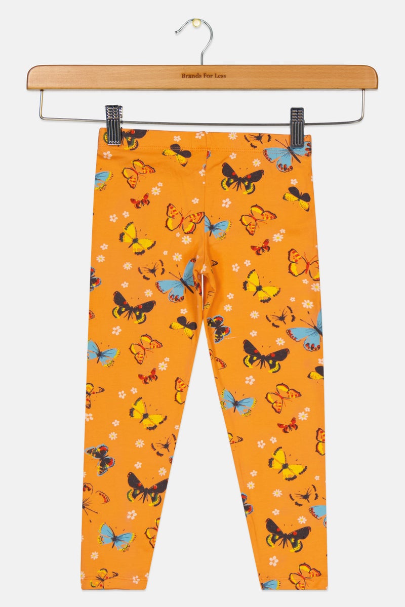 Hamleys Kids Girl Allover Print Leggings, Multicolor - Image 3